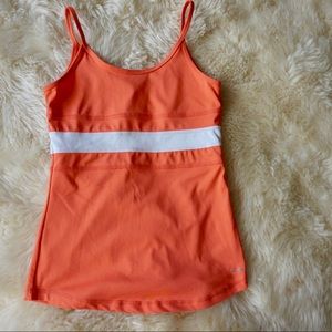 Orange champion tank top